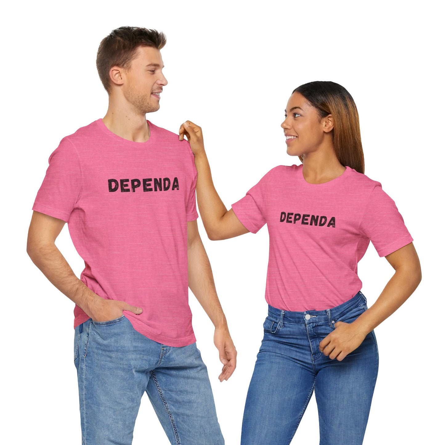 "Dependa Salute My WIFE'S Rank" UNISEX Tee