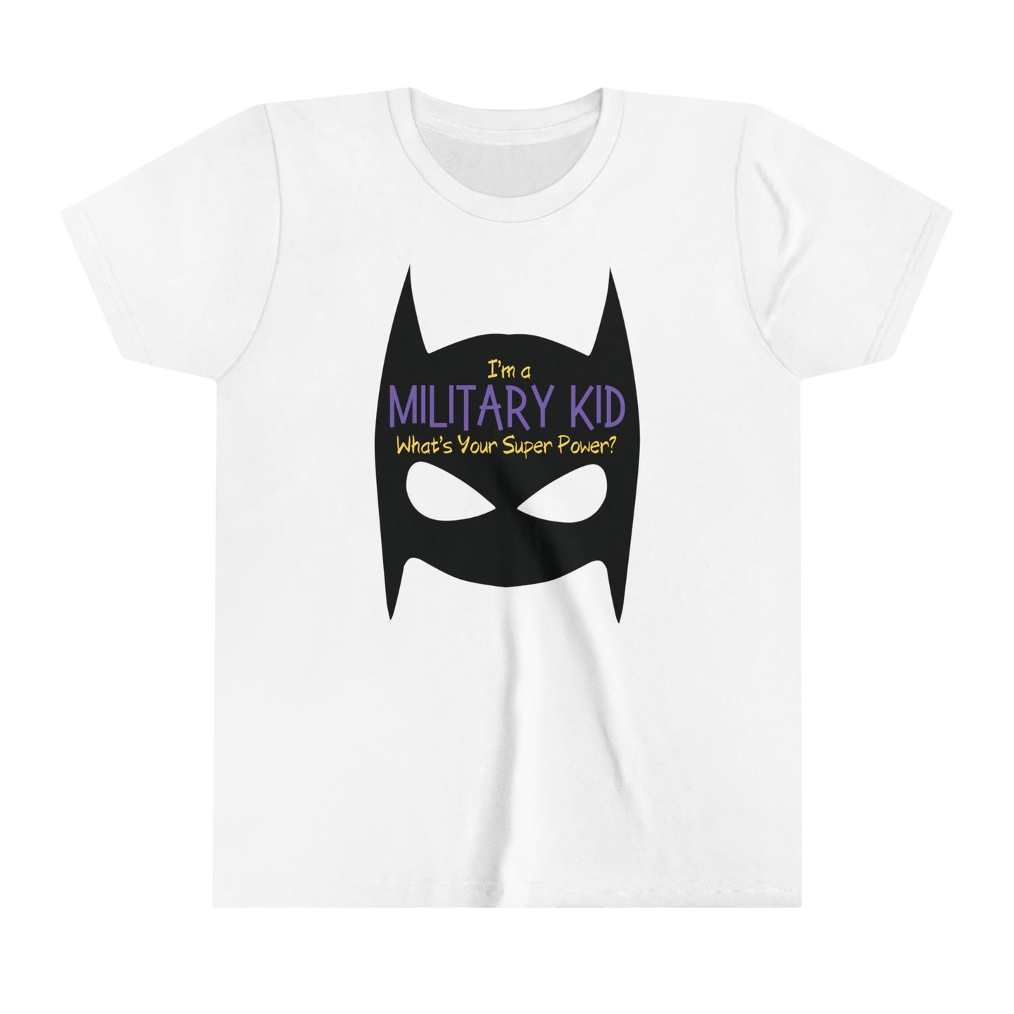 "I'm a Military Kid, What's Your Super Power?" Youth Tee