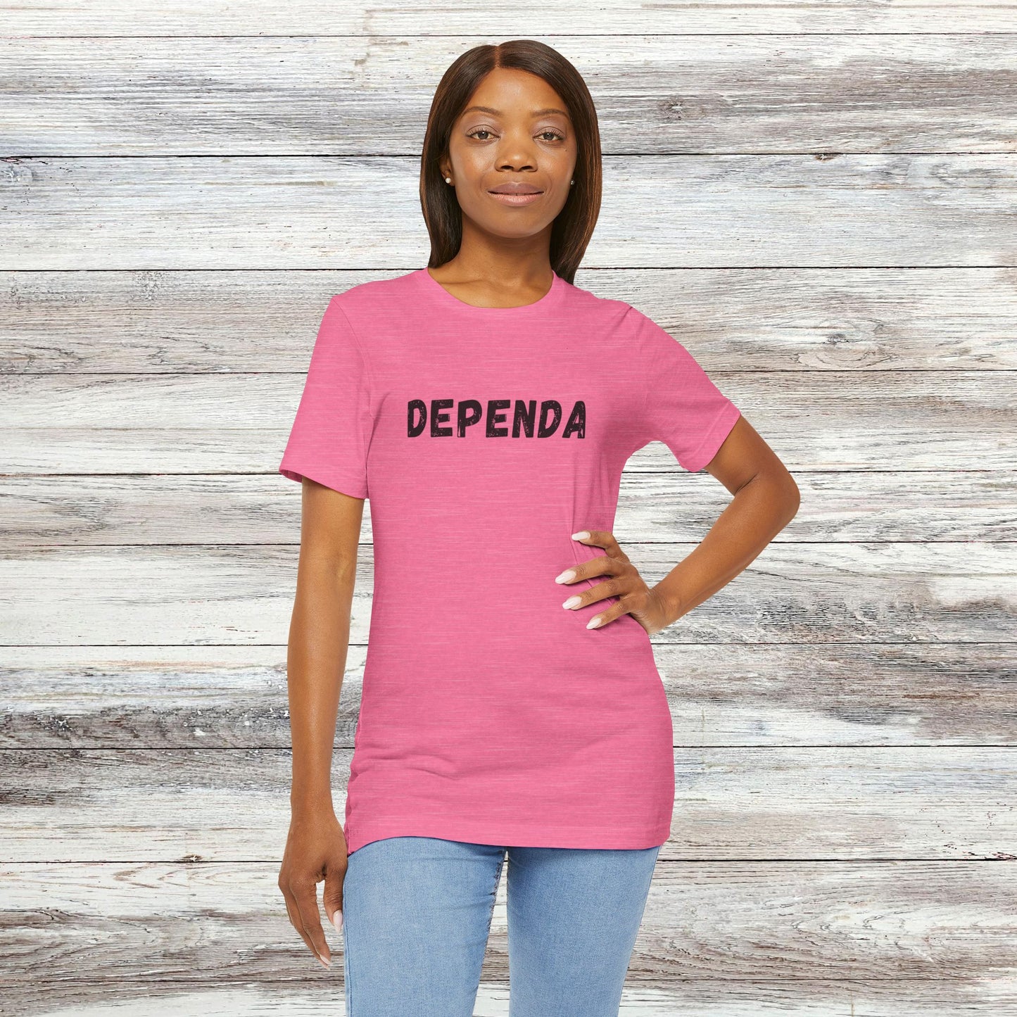 "Dependa Salute My HUSBAND'S Rank" UNISEX Tee