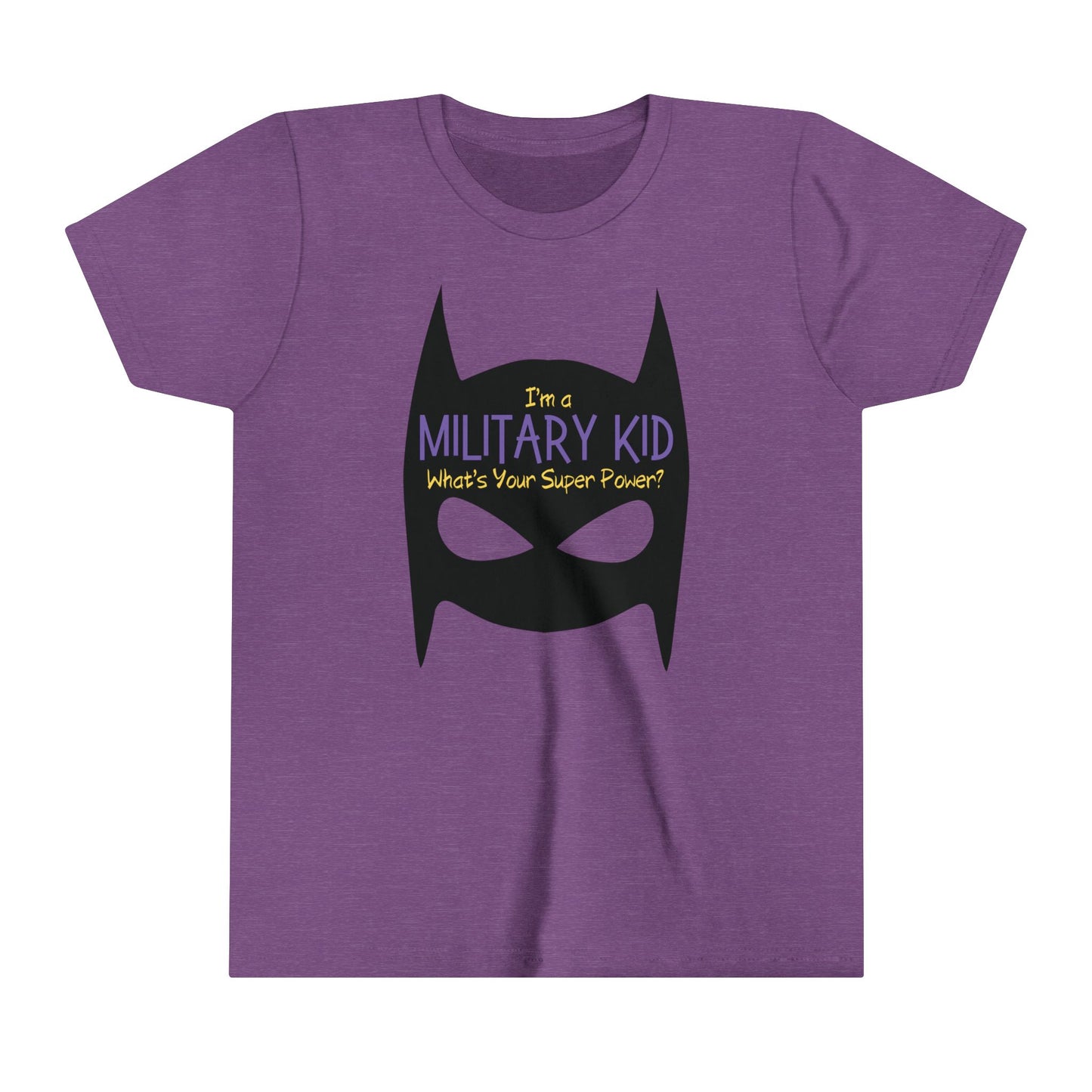 "I'm a Military Kid, What's Your Super Power?" Youth Tee