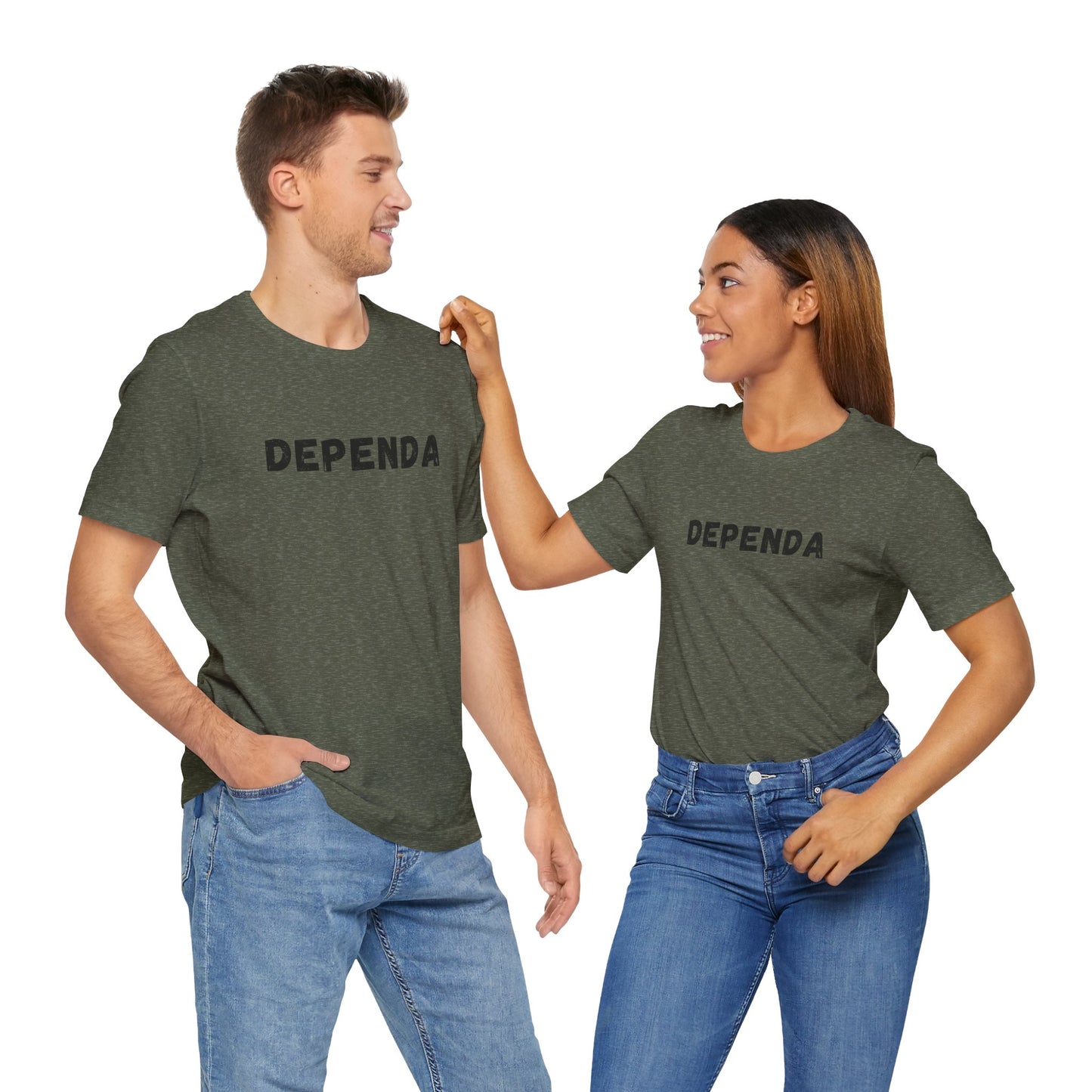 "Dependa Salute My WIFE'S Rank" UNISEX Tee