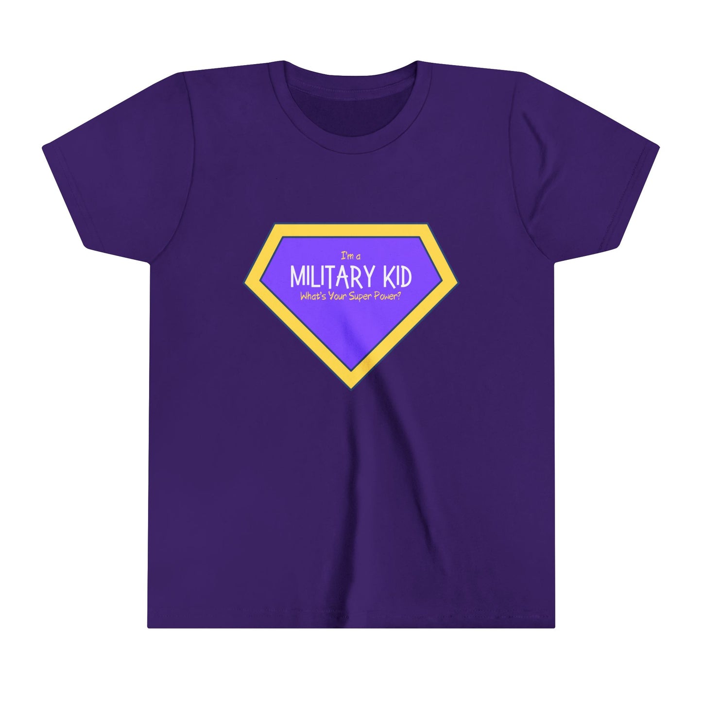 "I'm a Military Kid-What's Your Super Power?" Youth Tee