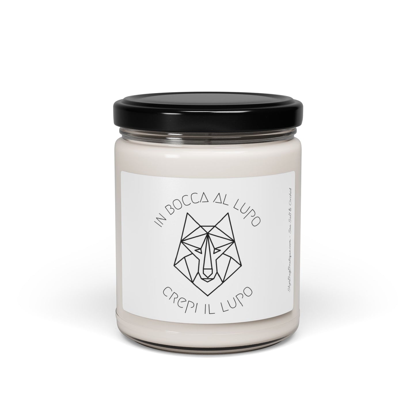 In bocca al lupo "Good Luck" Candle