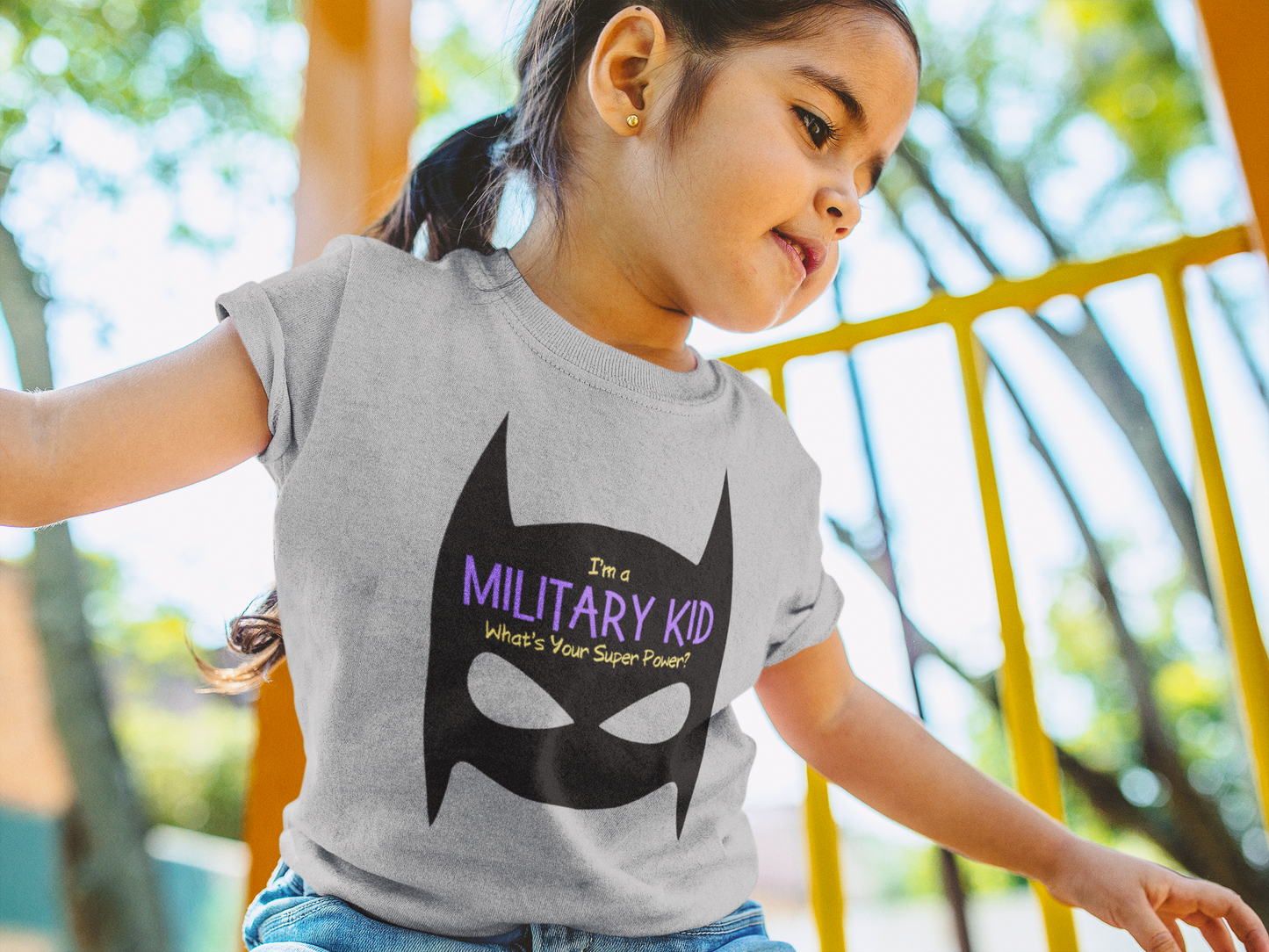 "I'm a Military Kid, What's Your Super Power?" Youth Tee