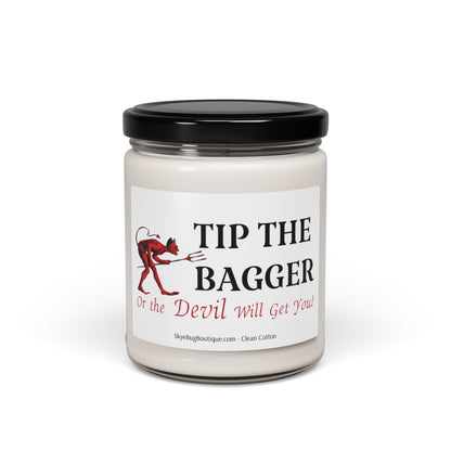 "Tip the Bagger" Candle