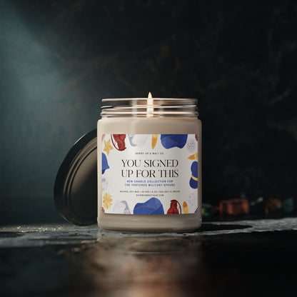 You Signed Up For This: New Candle Collection for the Tortured Military Spouse