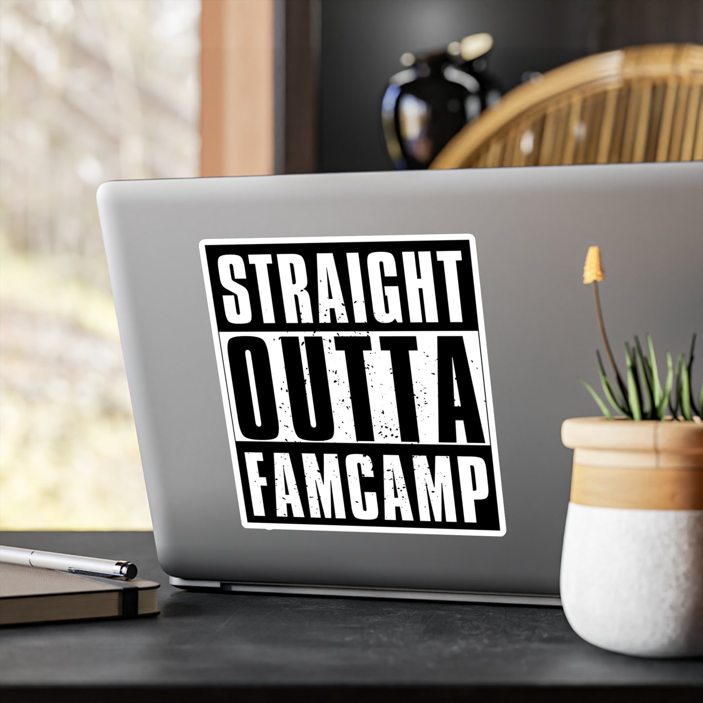 "Straight Outta Famcamp" Vinyl Decal