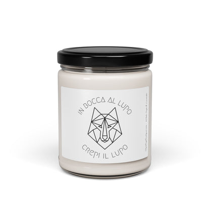 In bocca al lupo "Good Luck" Candle