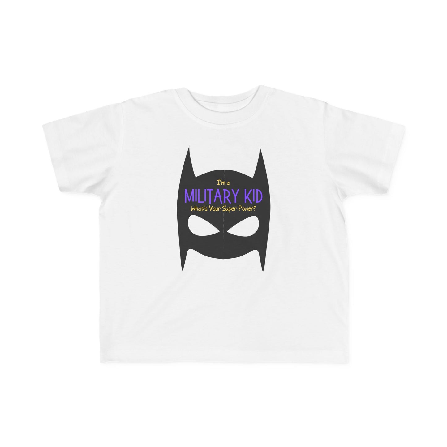 "I'm a Military Kid, What's Your Superpower?" Toddler Tee