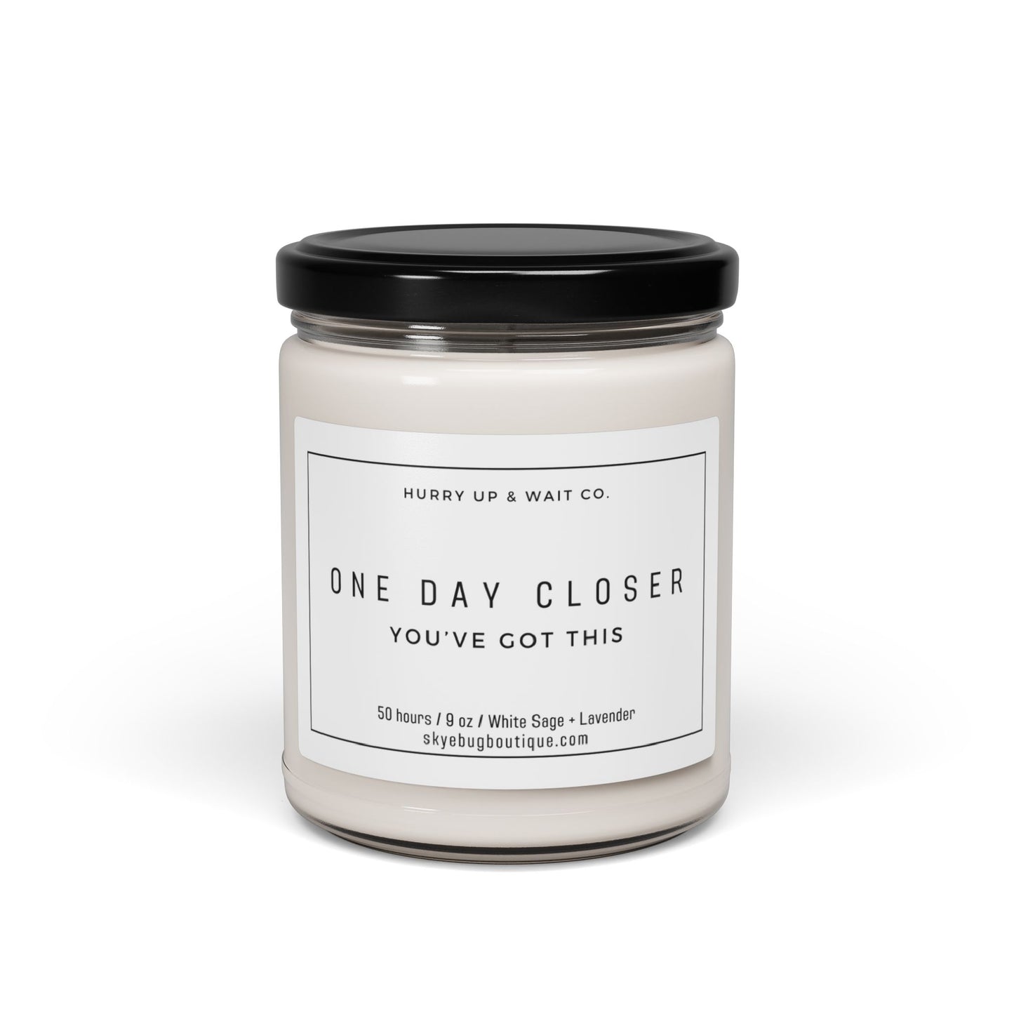 "One Day Closer" Candle