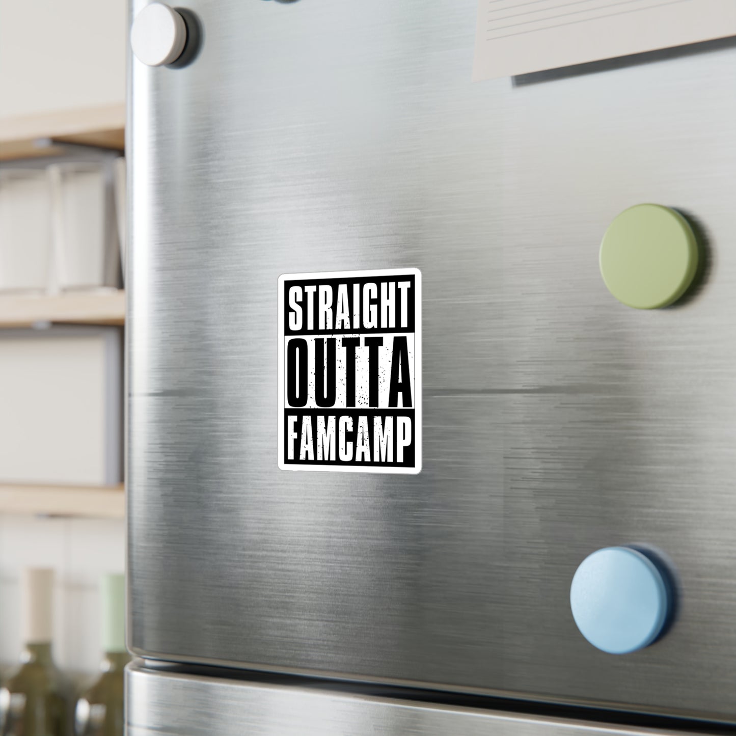 "Straight Outta Famcamp" Vinyl Decal