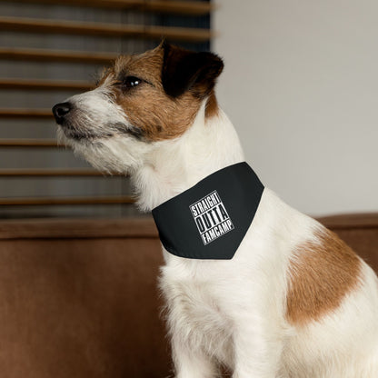 Straight Outta Famcamp Pet Bandana Collar