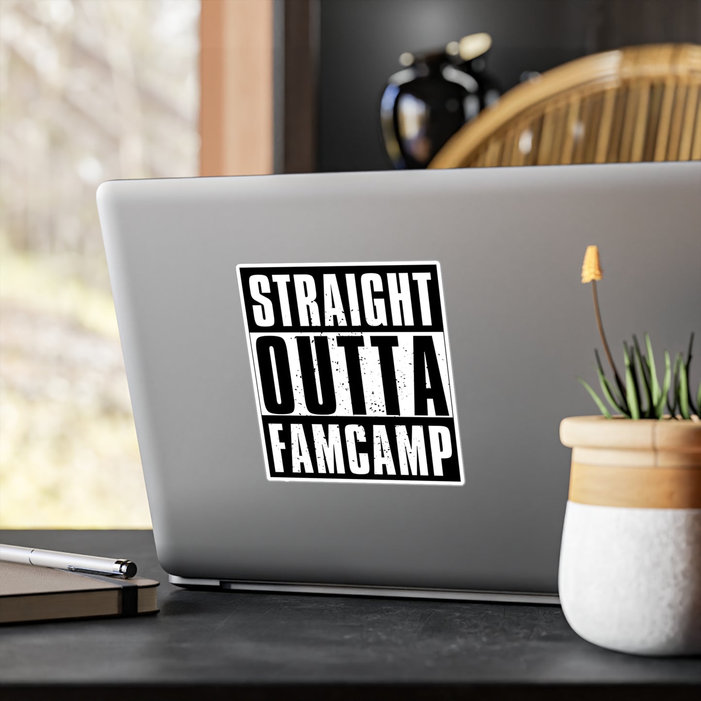 "Straight Outta Famcamp" Vinyl Decal