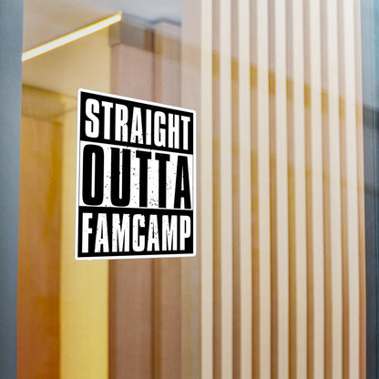 "Straight Outta Famcamp" Vinyl Decal