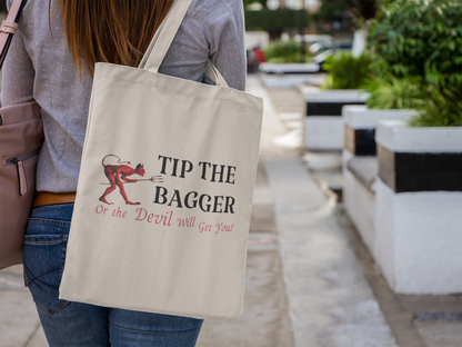 "Tip the Bagger" Tote Bag